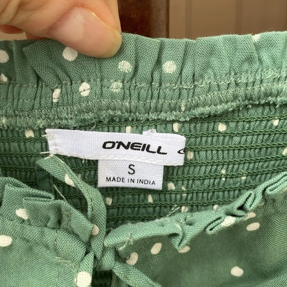 O'NEILL Kaline Eyelet Mini Dress in green - Picture 7 of 14
